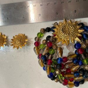 Kate Hines - Dramatic Bracelet and Earrings